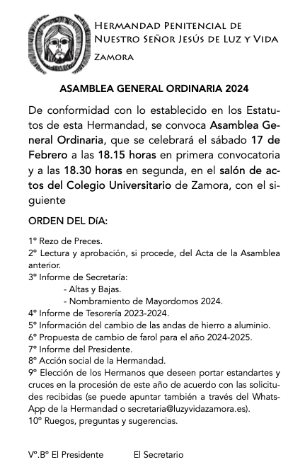 Asamblea General 2024